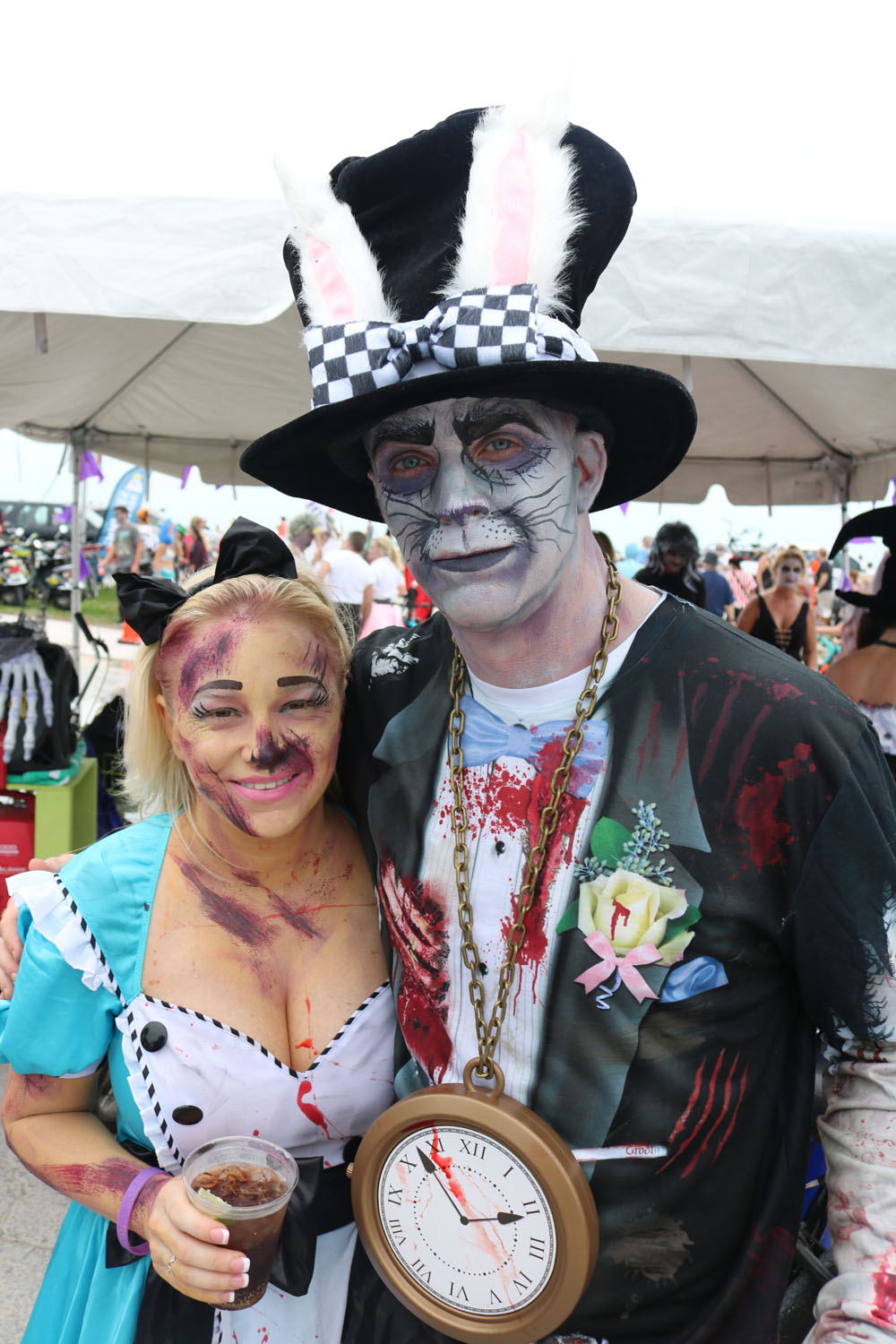 Zombie Bike Ride 2017 photo - Duval Street, Key West